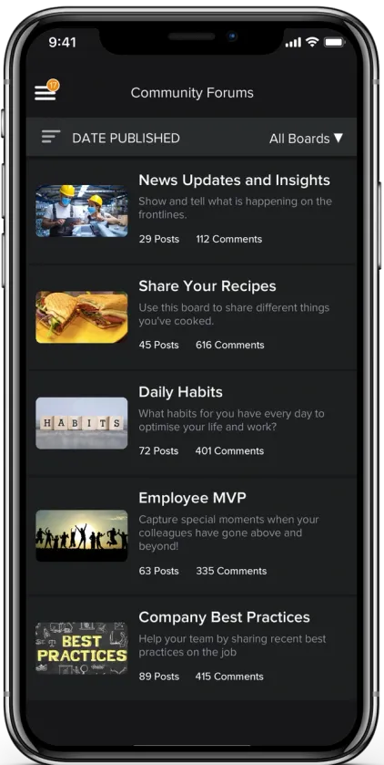 Atiom app screenshot
