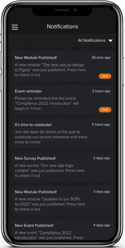 Atiom app screenshot