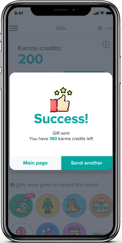 Atiom app screenshot