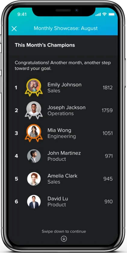 Atiom app screenshot