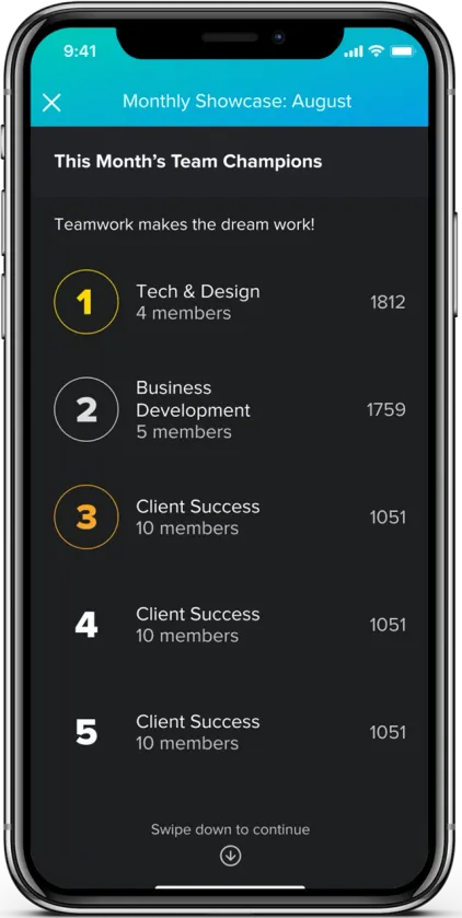 Atiom app screenshot