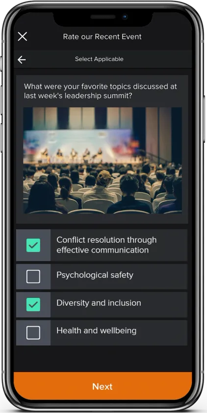 Atiom app screenshot